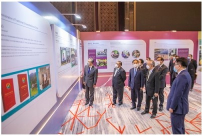 The Achievements of the Lancang-Mekong Cooperation of the CACMS Exhibited at the 6th Mekong-Lancang Cooperation Foreign Ministers’ Meeting